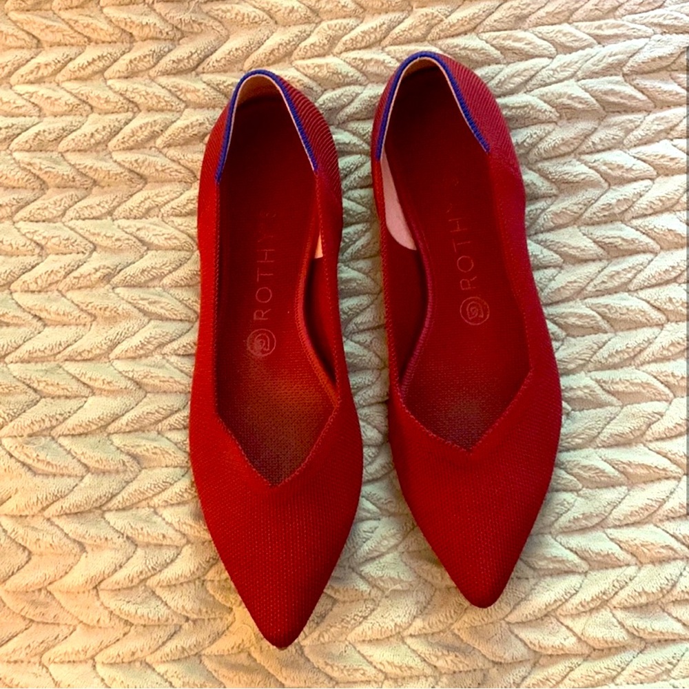 Rothy’s The Point in Cranberry | 9.5